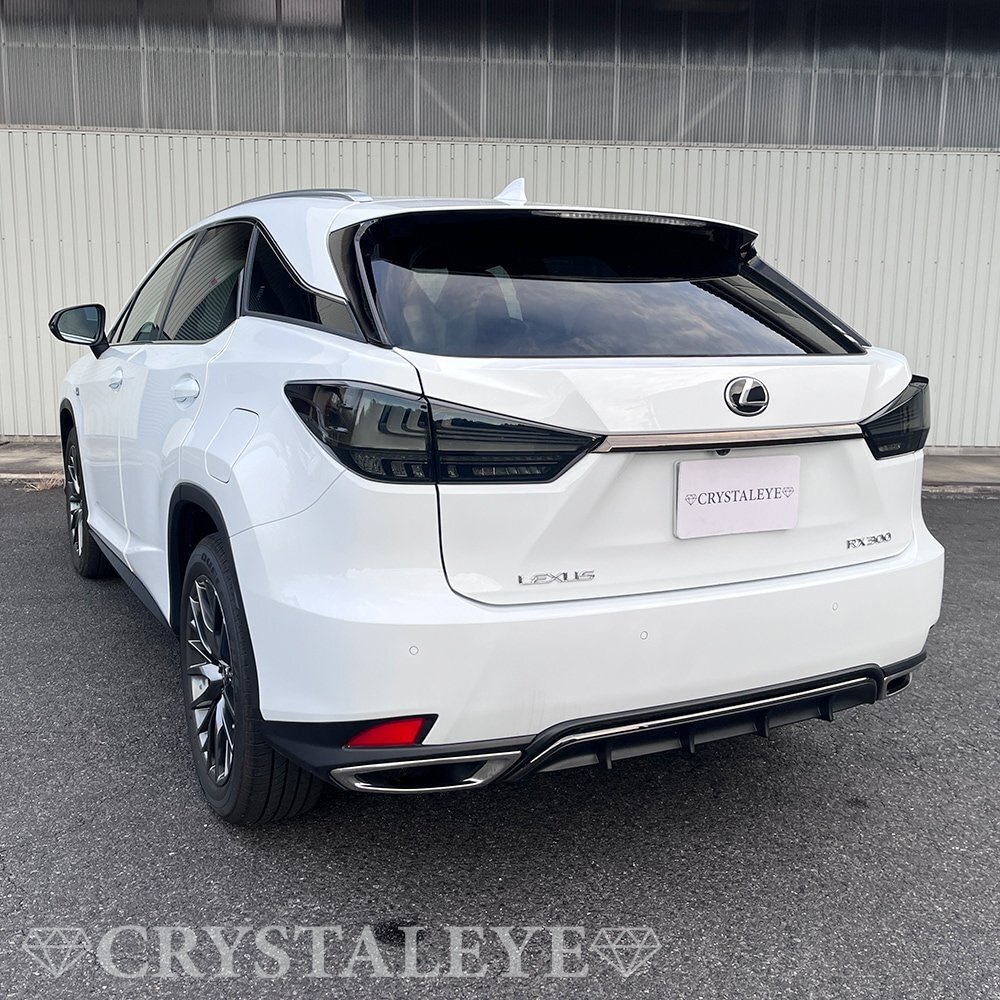 NEW後期テール 20系 レクサス RX 後期純正スモークタイプ LEDテールランプ 前期/後期対応 クリスタルアイ 新品 前期にもカプラーオン_画像3