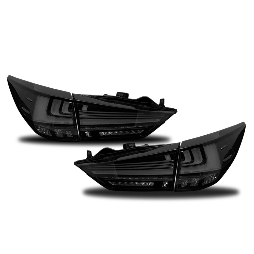 NEW後期テール 20系 レクサス RX 後期純正スモークタイプ LEDテールランプ 前期/後期対応 クリスタルアイ 新品 前期にもカプラーオン_画像2