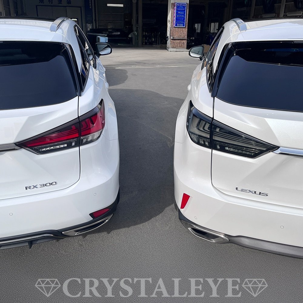 NEW後期テール 20系 レクサス RX 後期純正スモークタイプ LEDテールランプ 前期/後期対応 クリスタルアイ 新品 前期にもカプラーオン_画像6