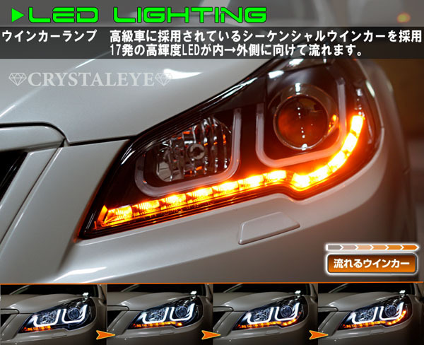 新品未使用1円～ スバル BR/BM レガシィ ツーリングワゴン LEDファイバーヘッドライトV2　クリスタルアイ B4 セダン 黄ばみ 曇り補修用に_画像5