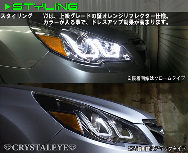 新品未使用1円～ スバル BR/BM レガシィ ツーリングワゴン LEDファイバーヘッドライトV2　クリスタルアイ B4 セダン 黄ばみ 曇り補修用に_画像6