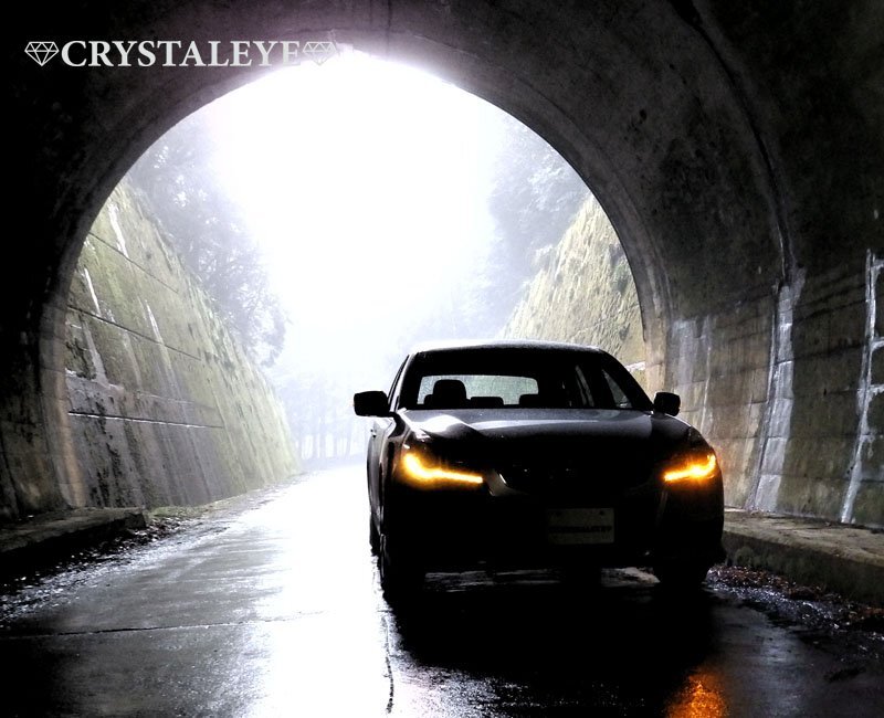 新品未使用1円～ スバル BR/BM レガシィ ツーリングワゴン LEDファイバーヘッドライトV2　クリスタルアイ B4 セダン 黄ばみ 曇り補修用に_画像7