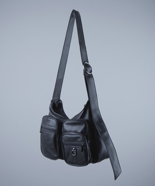 「CIASENSE」 ショルダーバッグ FREE チャコールグレー メンズ_画像1