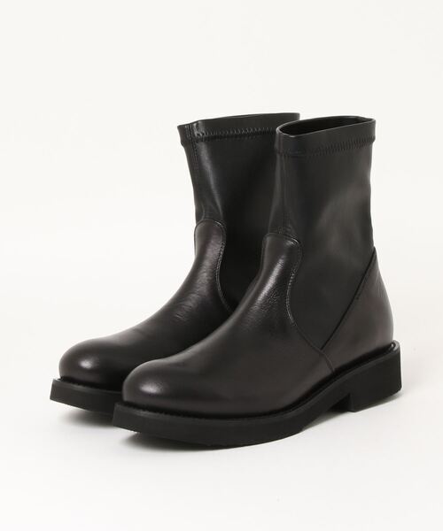 「Fabio Rusconi」 ショートブーツ 38 ブラック レディース_画像1