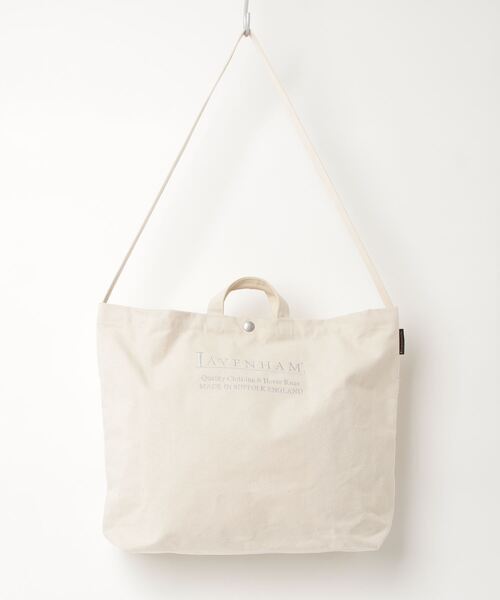 「LAVENHAM」 刺繍2WAYバッグ ONE SIZE ベージュ レディース_画像1