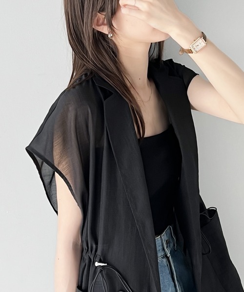 「classicalelf」 ベスト MEDIUM ブラック レディース_画像1