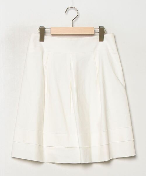「UNTITLED」 スカート 2 ホワイト レディース_画像1