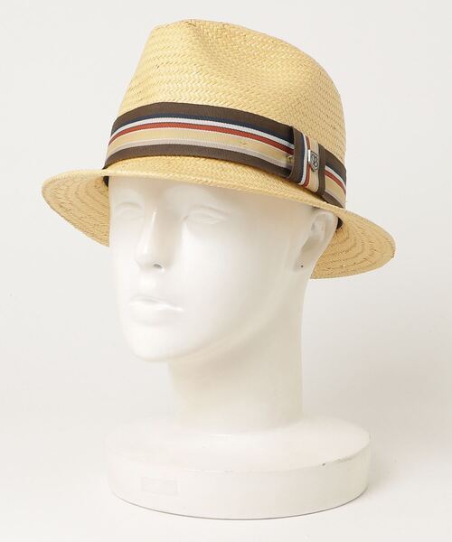 「BRIXTON」 ハット - ベージュ メンズ_画像1