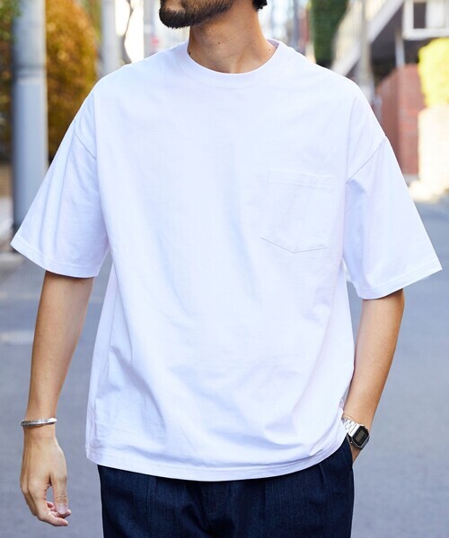 「FREAK'S STORE」 半袖Tシャツ MEDIUM ホワイト メンズ_画像1