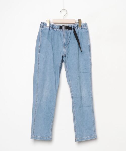 「FREAK'S STORE」 チノパンツ MEDIUM ライトインディゴブルー メンズ_画像1