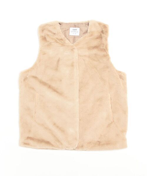 「coen」 ベスト M ベージュ レディース_画像1