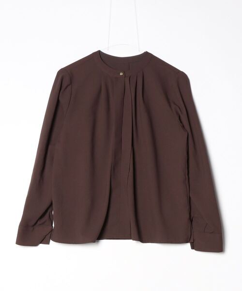 「VIS」 長袖ブラウス FREE ブラウン レディース_画像1