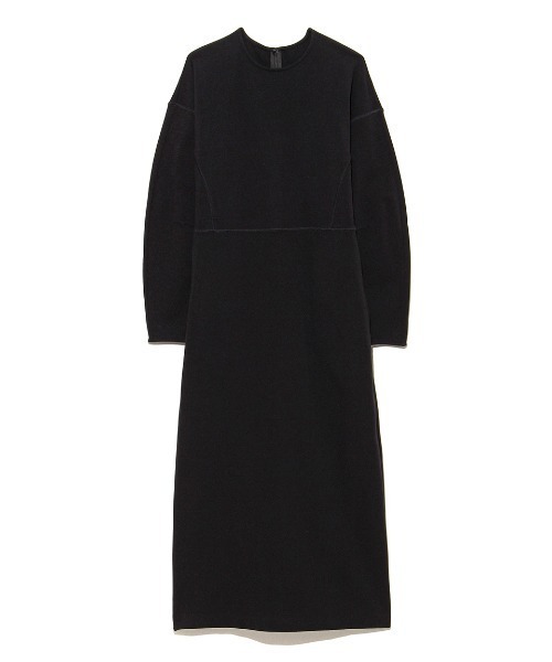 「Mila Owen」 長袖ワンピース 1 ブラック レディース_画像1