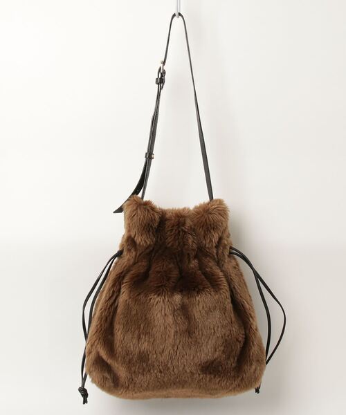 「VIOLAd'ORO」 ショルダーバッグ - ブラウン レディース_画像1