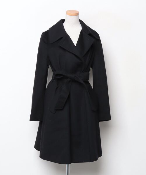 「BALLSEY」 チェスターコート 38 ブラック レディース_画像1