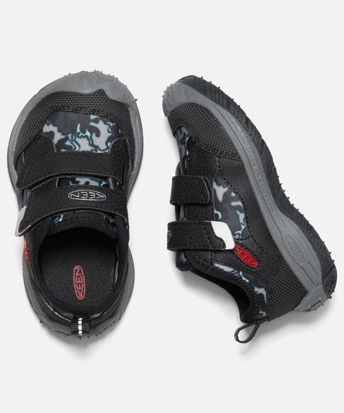 「KEEN」 「KIDS」シューズ 13.5cm ブラック キッズ_画像1