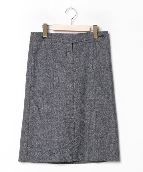 「theory 」 スカート 2 グレー レディース_画像1