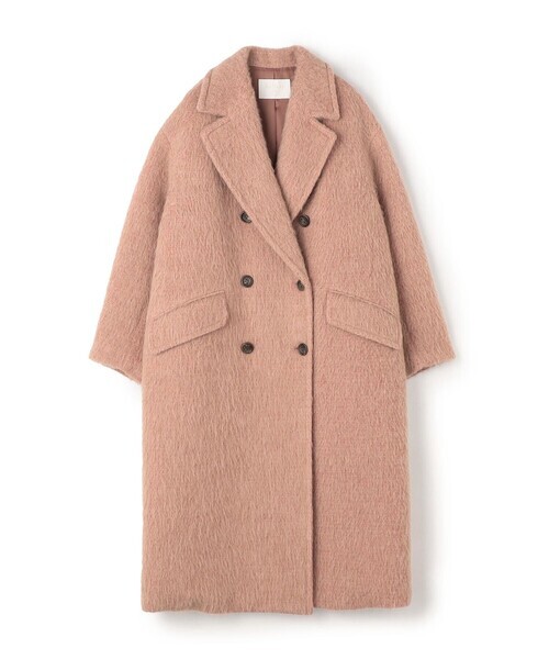 「BALLSEY」 チェスターコート 36 ピンク レディース_画像1