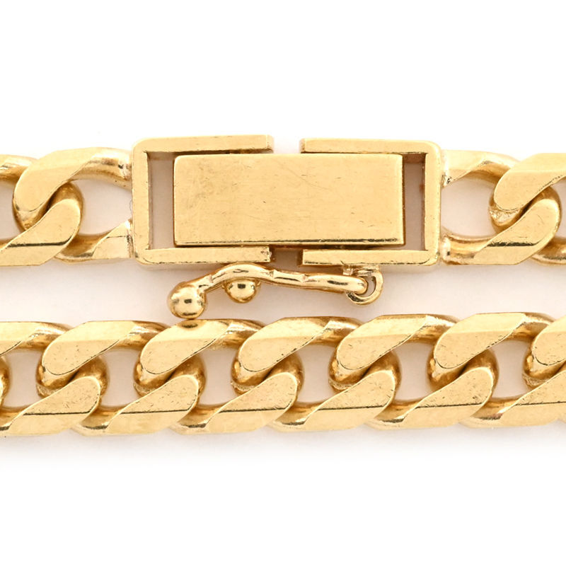 喜平ネックレス 8面シングル 60cm 51.3g K18YG 造幣局検定刻印 K18 イエローゴールド キヘイネックレス 中古 送料無料_画像3