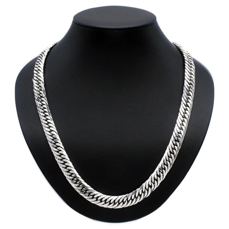  плоский колье 8 поверхность Triple 60cm 200.3g Pt850 структура . отдел сертификация печать платина ki разделение колье б/у бесплатная доставка 