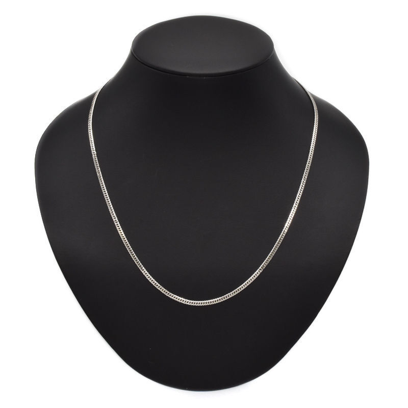 喜平ネックレス 6面ダブル 50cm 12.8g Pt850 造幣局検定刻印 プラチナ キヘイネックレス 中古 送料無料_画像2