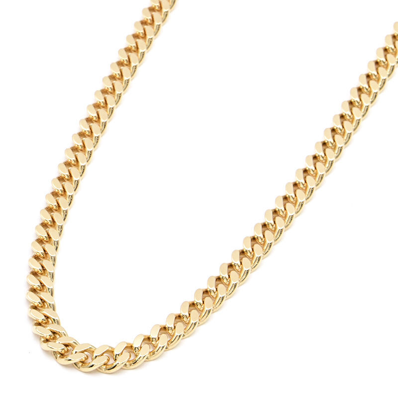  плоский колье 2 поверхность одиночный 45cm 46.2g K18YG структура . отдел сертификация печать K18 желтое золото ki разделение колье б/у бесплатная доставка 