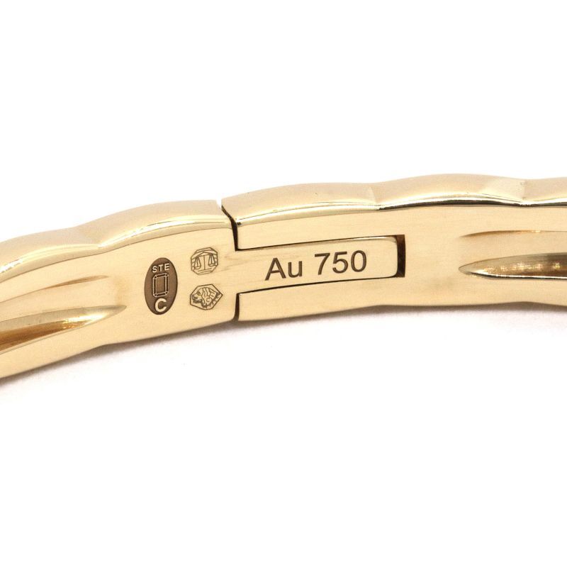 シャネル ココ クラッシュコレクションブレスレット ミニモデル Mサイズ J12325 K18YG イエローゴールド 地金16.4g 中古 送料無料_画像5