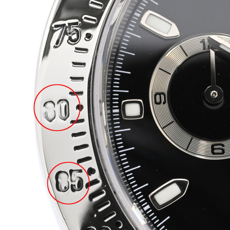 [3年保証] ロレックス メンズ コスモグラフ デイトナ 116520 Y番 クロノグラフ ブラック 黒文字盤 自動巻き 腕時計 中古 送料無料_画像7