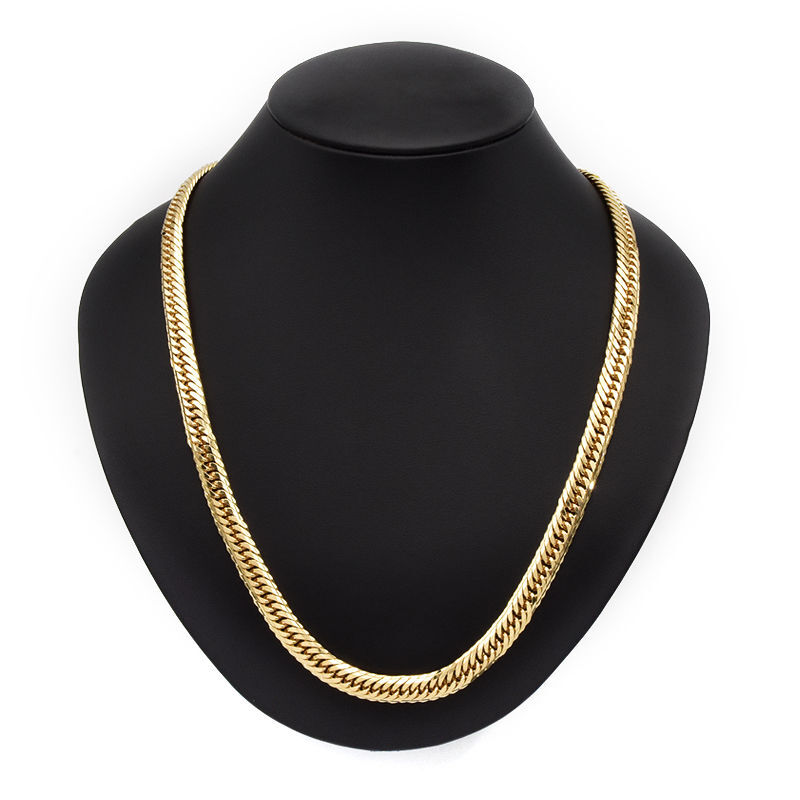 喜平ネックレス 14面トリプル 60cm 100.1g K18YG 造幣局検定刻印 K18 イエローゴールド キヘイネックレス 中古 送料無料_画像2