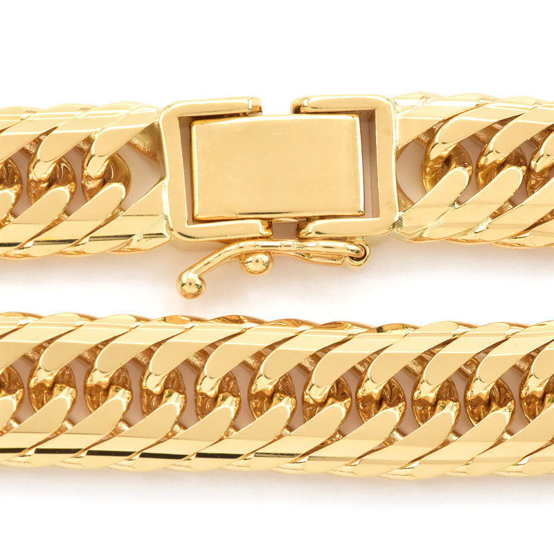 喜平ネックレス 14面トリプル 60cm 100.1g K18YG 造幣局検定刻印 K18 イエローゴールド キヘイネックレス 中古 送料無料_画像3