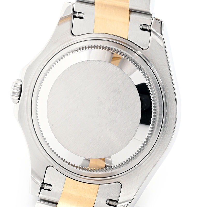 [3年保証] ロレックス ボーイズ ヨットマスター 168623 K18YG/SS カレンダー ホワイト コンビ 白文字盤 自動巻き 腕時計 中古 送料無料_画像5