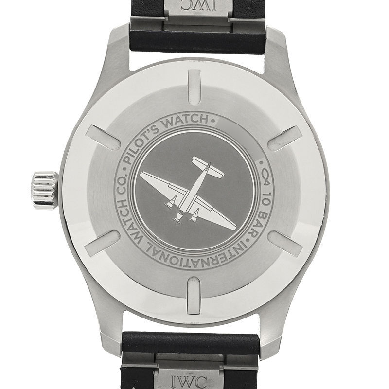 [3年保証] IWC メンズ パイロットウォッチ マークXX IW328203 箱保 カレンダー ブルー 青文字盤 革ベルト 自動巻き 腕時計 中古 送料無料_画像2