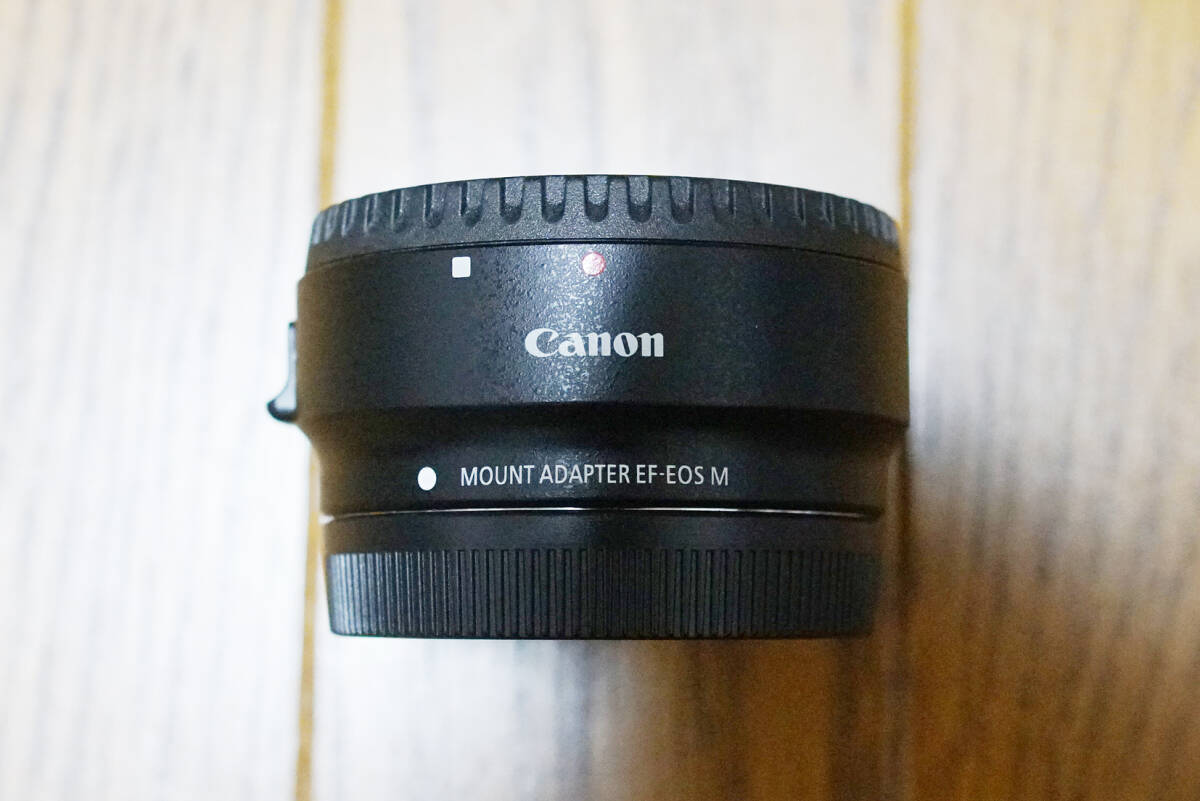 ★キヤノンマウントアダプター EF-EOS M Canon 三脚台座付き、美品★_画像1