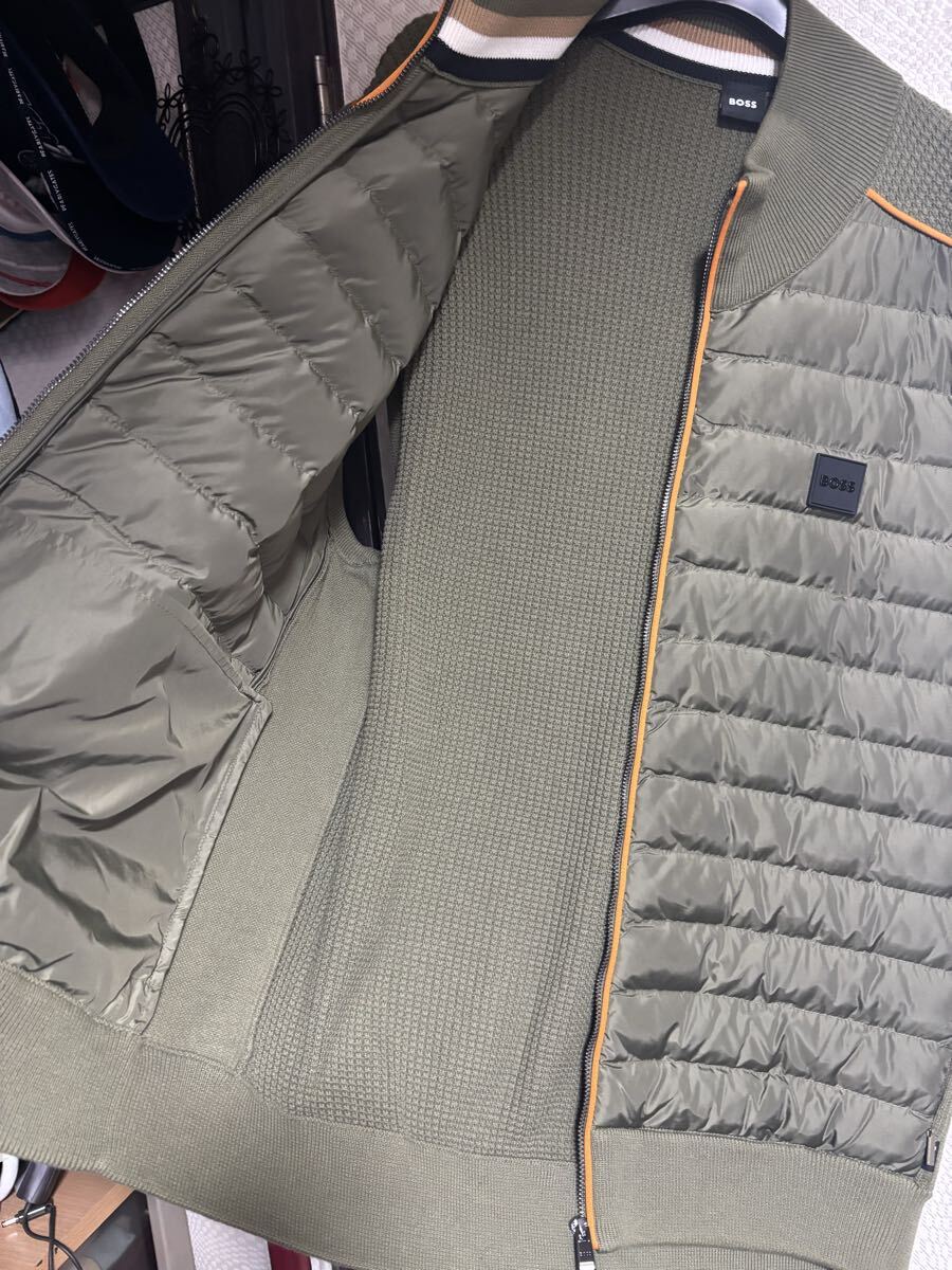 ヒューゴボス　中綿切り替えニットベスト　 X L_画像3