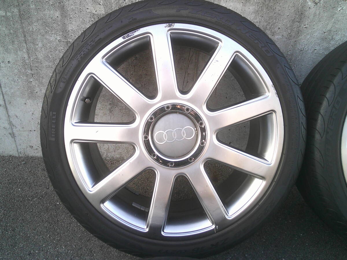★ Audi アウディ TT 18インチ アルミホイール 4本 8J X 18 +25 PCD100 5穴 225/40R18 ★ 8N アウディTT 8NAUQ_画像2