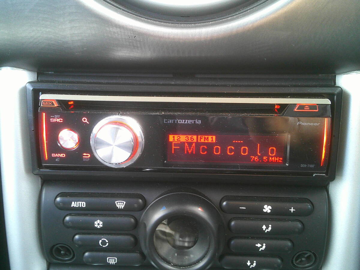 ★ カロッツェリア carrozzeria CDプレイヤー DEH-7100 1DIN CDプレイヤー USB Bluetooth ★ パイオニア_画像7