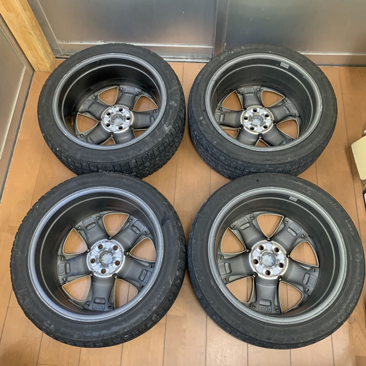 【美品以上,ガリ傷なし,個人宛業者宛可,当日発送】トヨタ 50 プリウス A ツーリング プレミアム 17インチ トヨタ 純正 ホイール 25NV2-02_画像6