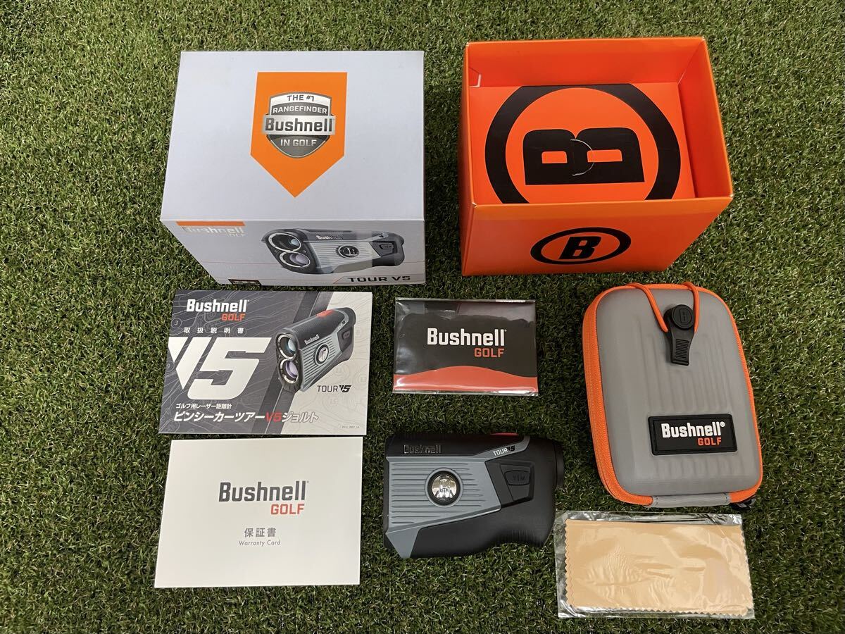  新品未使用品　Bushnell ブッシュネル TOUR V5 ツアー シフトジョルト SHIFT ゴルフ 距離測定器 ピンシーカー レーザー　バイブレーション_画像1