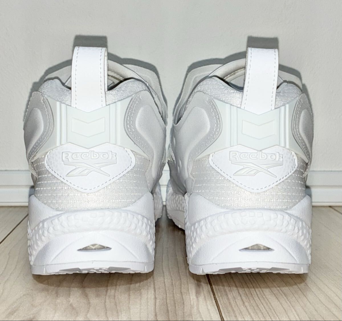 良品 REEBOK INSTA PUMP FURY 95 GX9432 US8 26cm 26.0cm リーボック インスタ ポンプフューリー ホワイト グレー 白 灰 instapump og_画像4