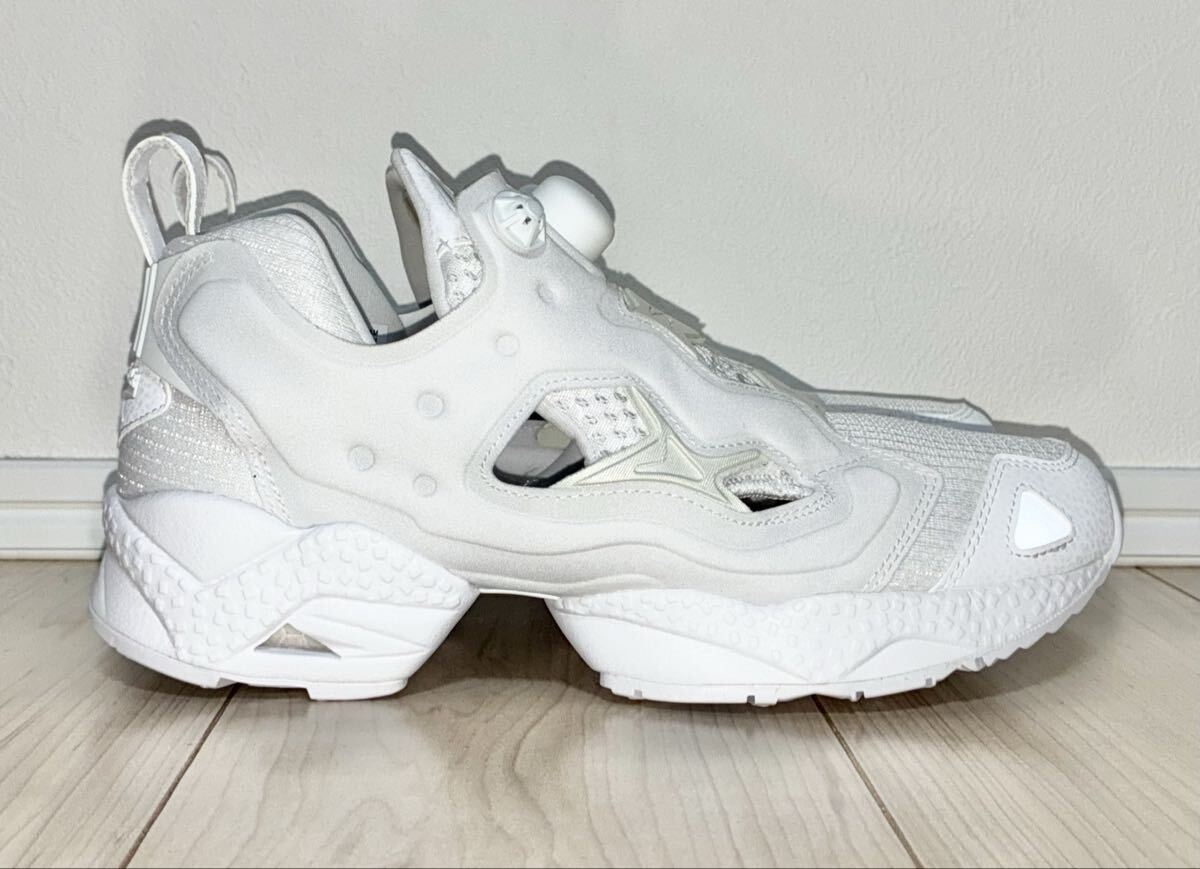 良品 REEBOK INSTA PUMP FURY 95 GX9432 US8 26cm 26.0cm リーボック インスタ ポンプフューリー ホワイト グレー 白 灰 instapump og_画像3