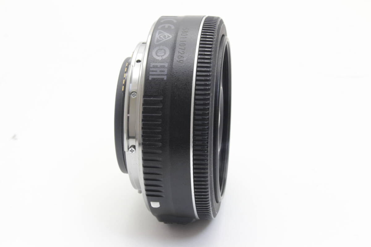 B (並品) Canon キヤノン EF-S 24mm F2.8 STM ブラック 初期不良返品無料 10-68_画像5