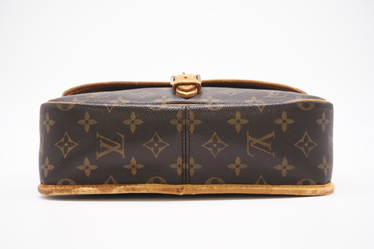 ★３日以内返品可★ LOUIS VUITTON ルイ ヴィトン M42250 モノグラム ソローニュ ブラウン バッグ_画像4