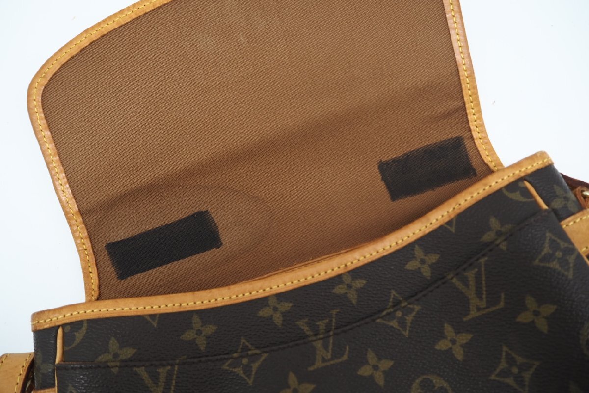 ★３日以内返品可★ LOUIS VUITTON ルイ ヴィトン M42250 モノグラム ソローニュ ブラウン バッグ_画像6