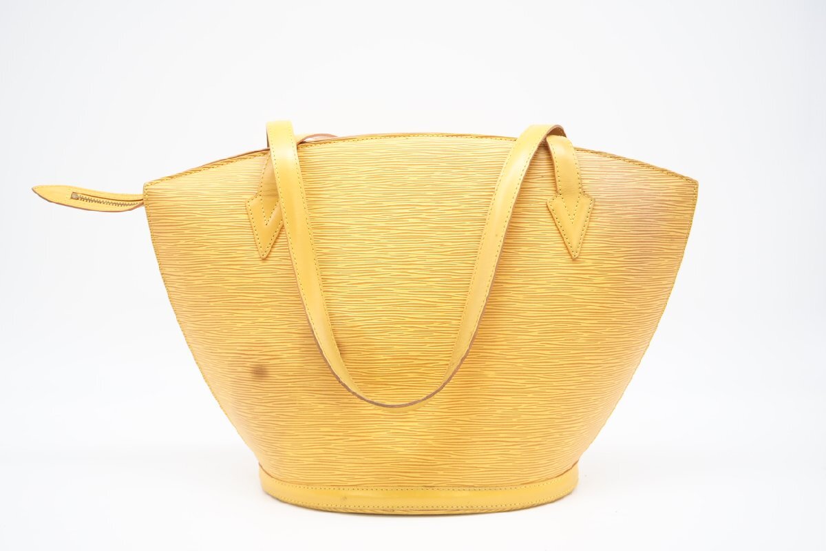★３日以内返品可★ LOUIS VUITTON ルイ ヴィトン M52269 エピ サンジャック ショッピング タッシリイエロー ハンドバッグ_画像2