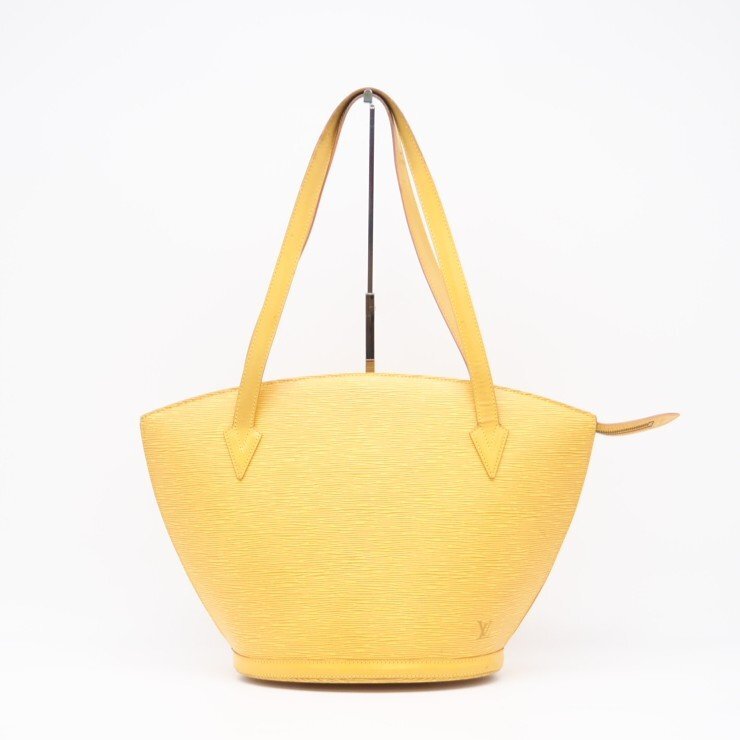 ★３日以内返品可★ LOUIS VUITTON ルイ ヴィトン M52269 エピ サンジャック ショッピング タッシリイエロー ハンドバッグ_画像1