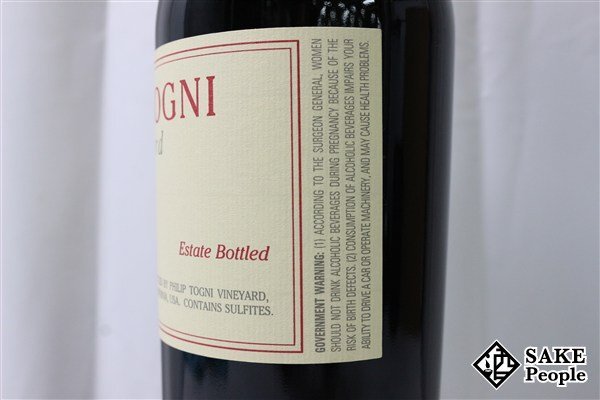 ■1円～ フィリップ・トーニ・ヴィンヤード 2010 ナパ・ヴァレー カベルネ・ソーヴィニヨン 750ml 度数記載なし アメリカ 赤_画像4