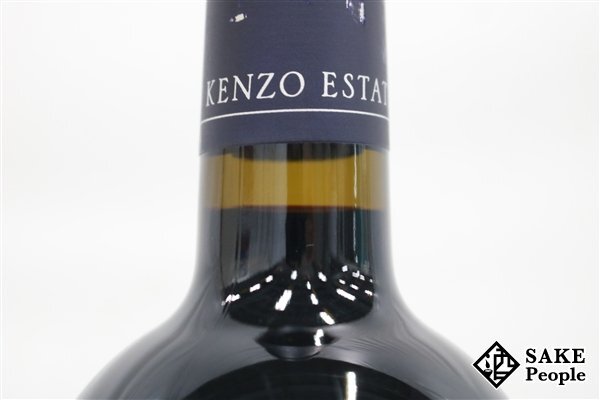 ■注目! ケンゾー エステイト 紫鈴 rindo 2013 750ml 14.8％ アメリカ 赤_画像7