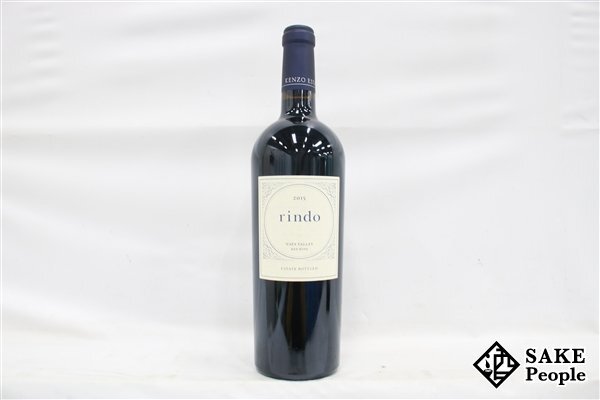 ■注目! ケンゾー エステイト 紫鈴 rindo 2015 750ml 15.2％ アメリカ 赤_画像1