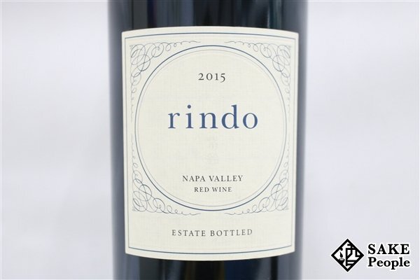 ■注目! ケンゾー エステイト 紫鈴 rindo 2015 750ml 15.2％ アメリカ 赤_画像2