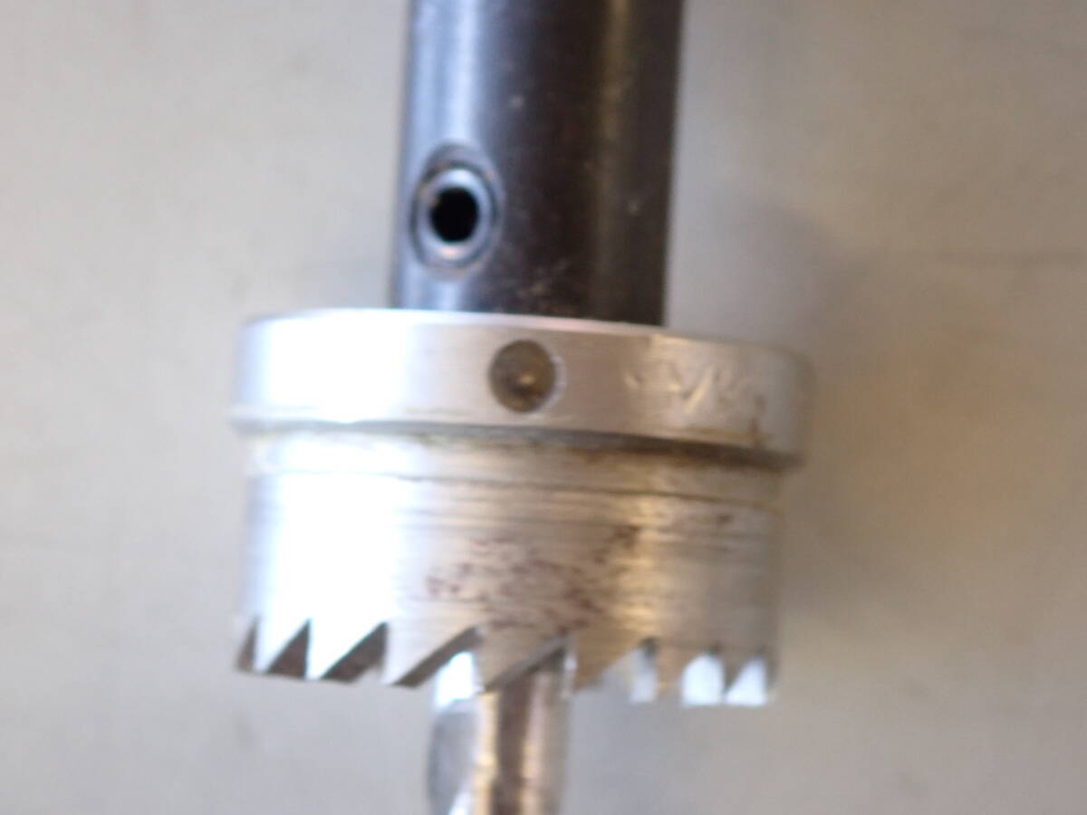 ●全国送料込み●　大見工業 スーパーホールカッター E型 25mm ホールソー 穴あけ 工具 パーツ ドリル SUPER HOLE CUTTER 中古_画像4